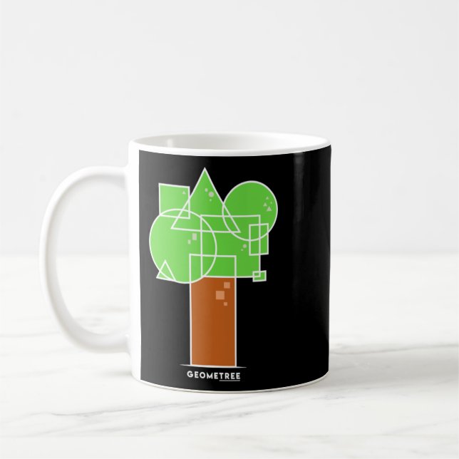 Caneca De Café Geometree I (Esquerda)