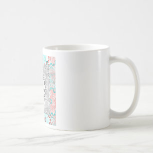 Caneca De Café Geometria Ciana Rosa África