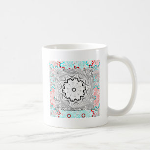 Caneca De Café Geometria Ciana Rosa África