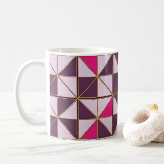 Caneca de Café Geométrica Núbia Vibrante