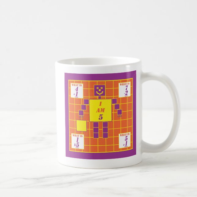 Caneca De Café Geometrics-Mug-Square-Age 5 (Direita)