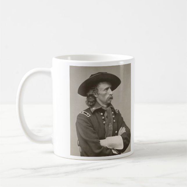 Caneca De Café George Armstrong Custer (Esquerda)