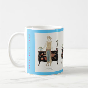 Caneca De Café George Barbier Art Deco