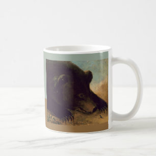 Caneca De Café George Catlin - Urso Grizzly e Mug de Café do Mous