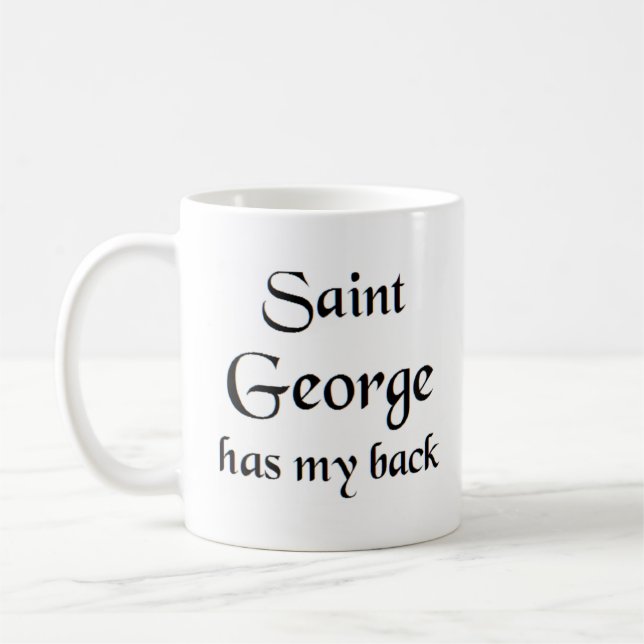 Caneca De Café george do santo (Esquerda)