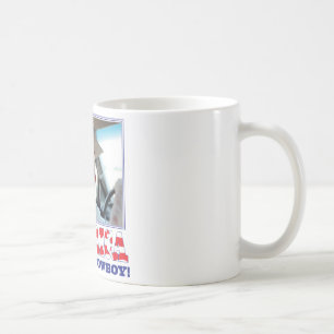 Caneca De Café George W Bush - A América precisa de um caubói