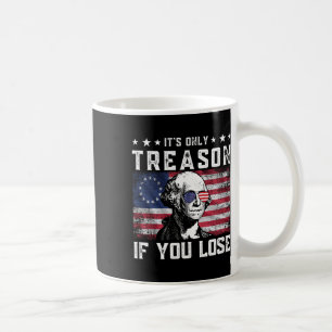 Caneca De Café George Washington é a única traição se você Perder