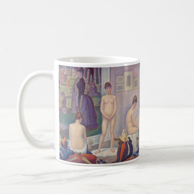 Caneca De Café Georges Seurat - As Modelos (Esquerda)