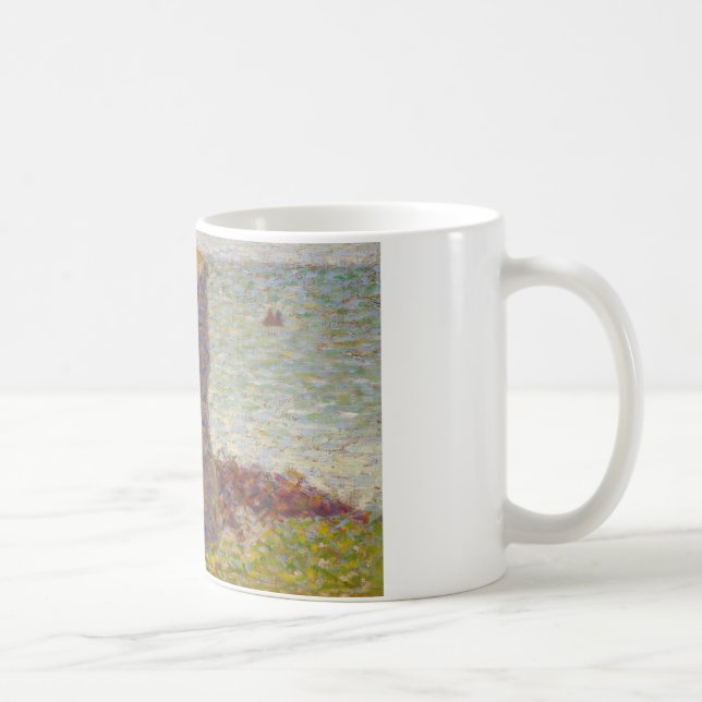 Caneca De Café Georges Seurat - Estudo para o ejido du Hoc (Direita)