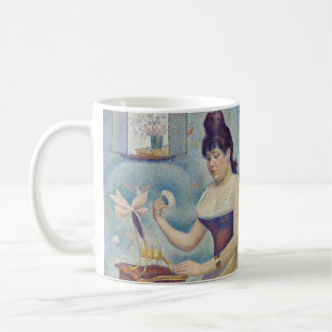 Caneca De Café Georges Seurat - Jovem Mulher Polvilhando-se