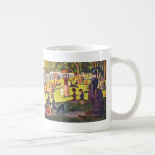 Caneca De Café Georges Seurat- 'um domingo no La Jatte grandioso