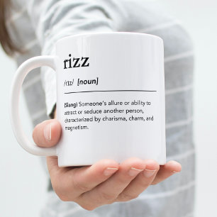 Caneca De Café Geração do Word GenZ de Definição Rizz
