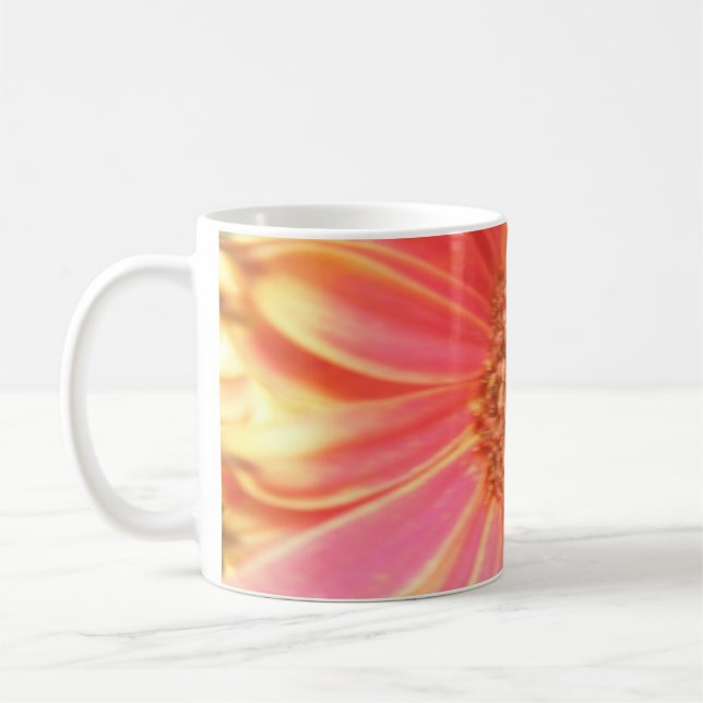 Caneca De Café Gerbera Daisy Flower Mug (Esquerda)