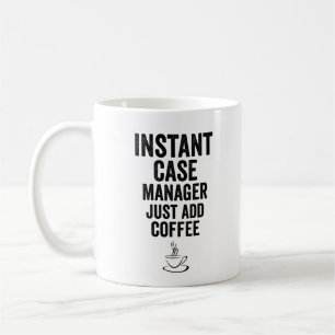 Caneca De Café Gerenciador de casos instantâneos simplesmente ad