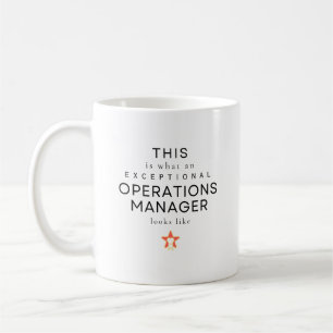 Caneca De Café Gerenciador de Operações