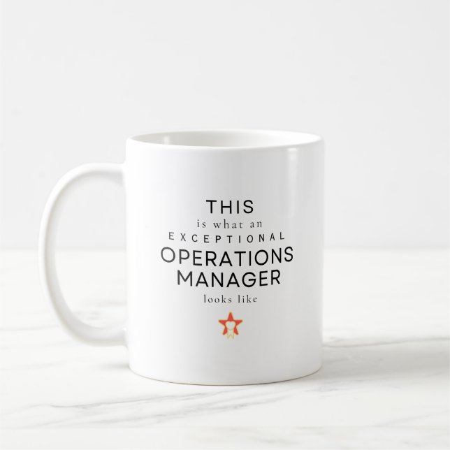 Caneca De Café Gerenciador de Operações (Esquerda)