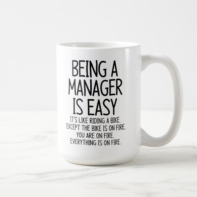 Caneca De Café Gerente (Direita)