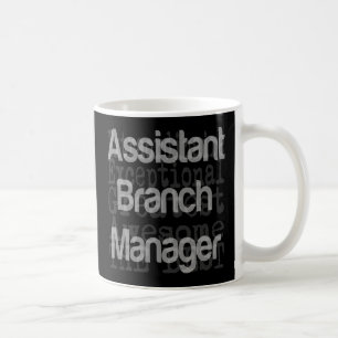 Caneca De Café Gerente de Agência Assistente Extraordinário