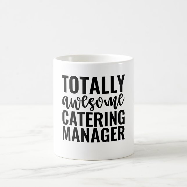 Caneca De Café Gerente de Catering Totalmente Incrível (Centro)