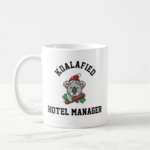 Caneca De Café Gerente de Hotel Koalafied
