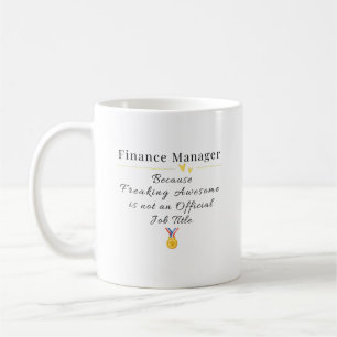 Caneca De Café Gerente financeiro