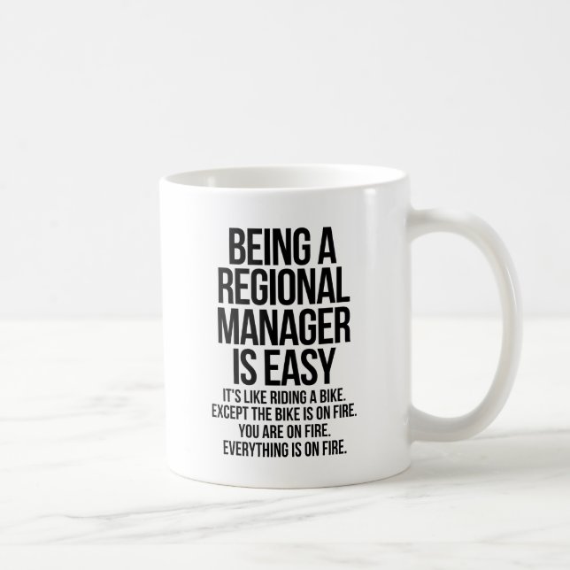 Caneca De Café gerente regional (Direita)