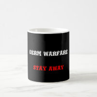 "Germ Warfare">Humor em Mugs