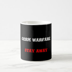 Caneca De Café "Germ Warfare">Humor em Mugs