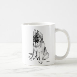 Caneca De Café german shepherd