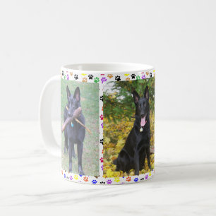 Caneca De Café German shepherd, Autumn e Toys & Paw Prints, ZKA