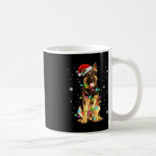 Caneca De Café German shepherd Cão Árvore Natal Cachorro Presente