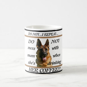 Caneca De Café German shepherd Engraçado Café Mug