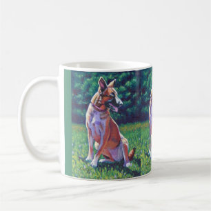 Caneca De Café German shepherd no campo