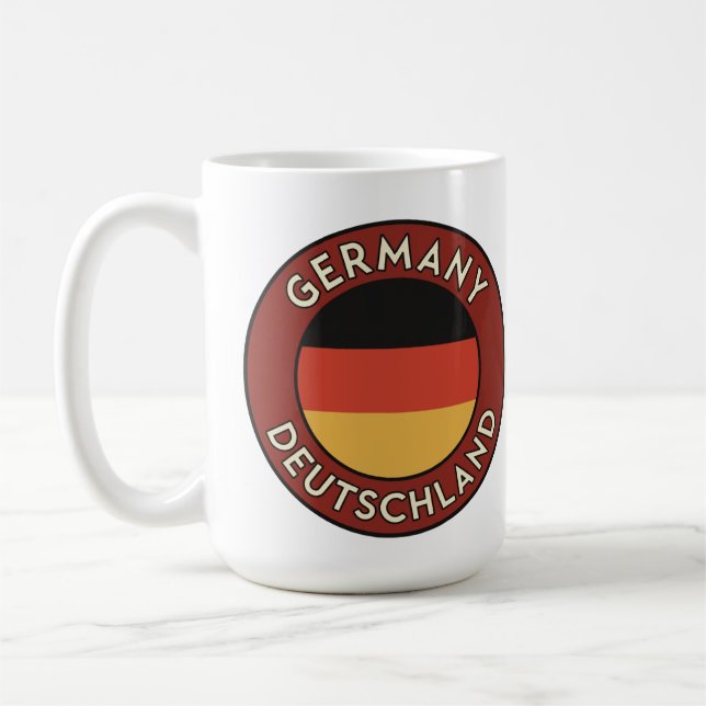 Caneca De Café Germany, deutschland (Esquerda)