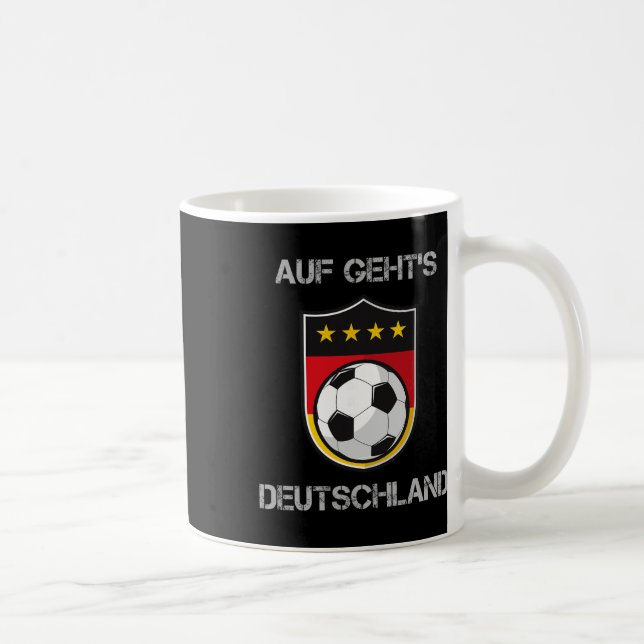 Caneca De Café Germany Footbyll Soccer Team Deutschland National  (Direita)