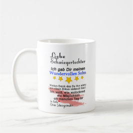 Caneca De Café Geschenk an die Schwiegertochter