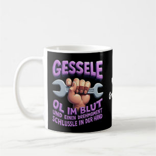 CANECA DE CAFÉ GESSELE 2025 OL NO SANGUE E UM TORQUE