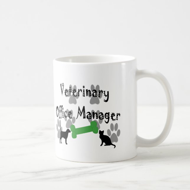 Caneca De Café Gestor de escritório veterinário (Direita)