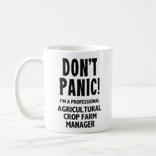 Caneca De Café Gestor de Fazendas de culturas agrícolas