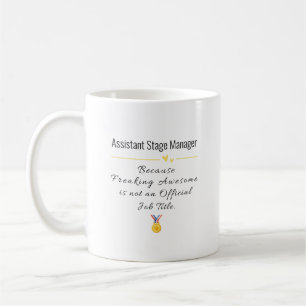 Caneca De Café Gestor de Palcos Engraçado Assistente - Presente n
