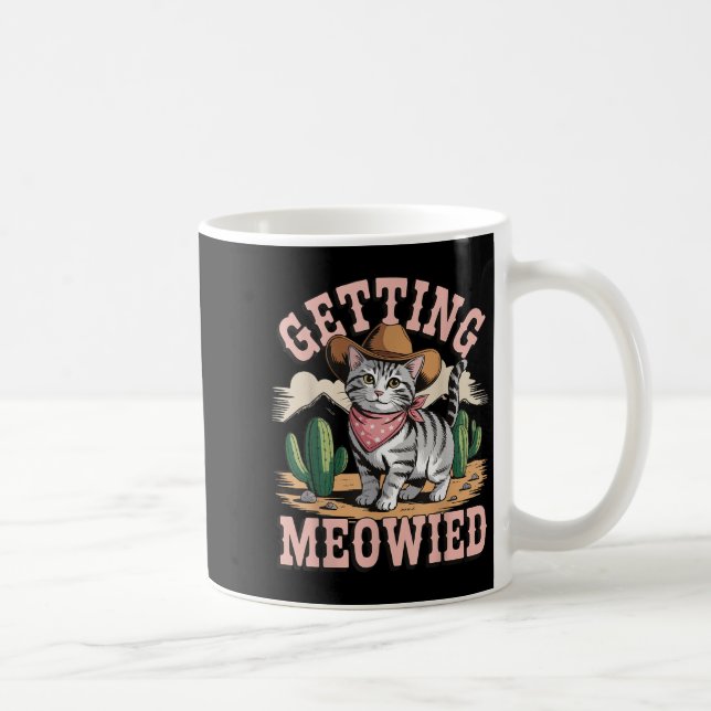 Caneca De Café Getting Meowied Bachelorette  (Direita)