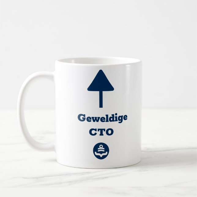 Caneca De Café Geweldige CTO Koffiemok (Esquerda)
