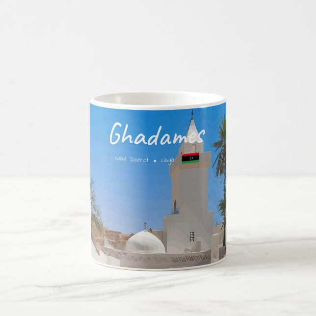 Caneca De Café Ghadames, Líbia - Mesquita Branca (Centro)