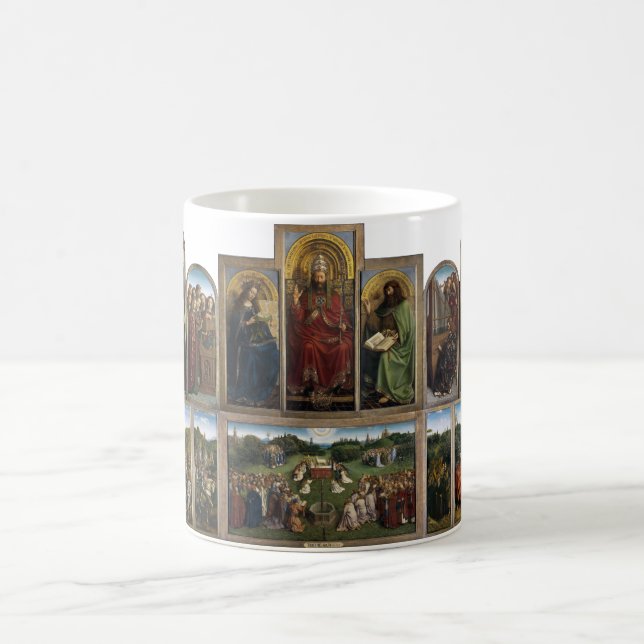 Caneca De Café Ghent Altarpart, Van Eyck Brothers (Centro)