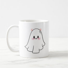 Caneca De Café Ghost Bonito