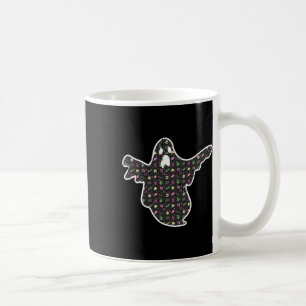 Caneca De Café Ghost Boo Grim Reaper Pumpkin Padrão Fácil Hallowe