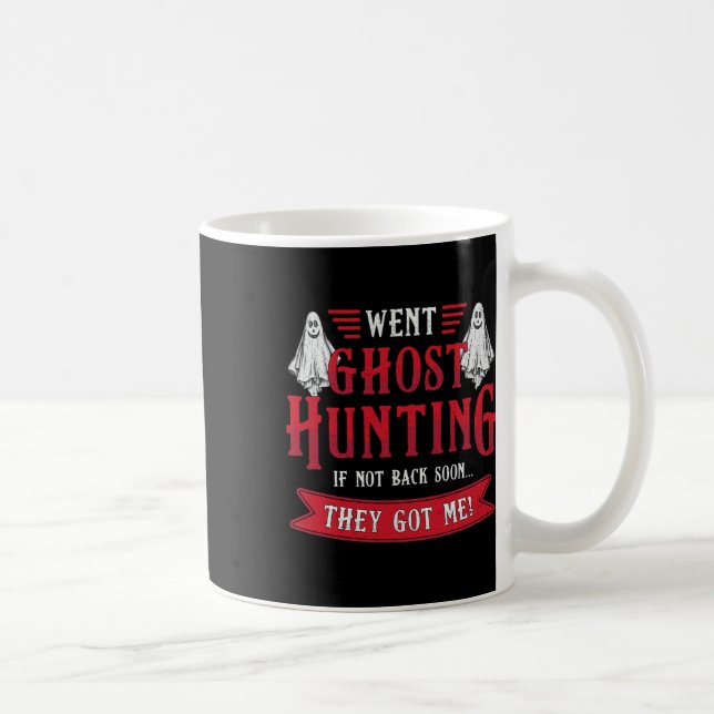 Caneca De Café Ghost Caça Paranormal Fantasma H (Direita)