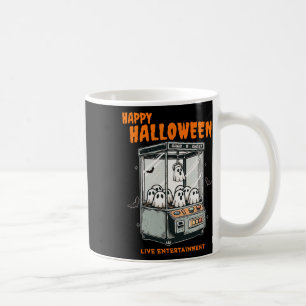 Caneca De Café Ghost Claw Game Happy Halloween