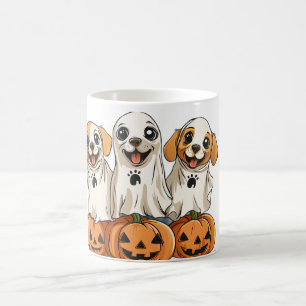 Caneca De Café Ghost Fantasma Bonito de Halloween