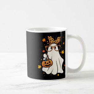 Caneca De Café Ghost Gles Cute Lepard Ndana Girl
